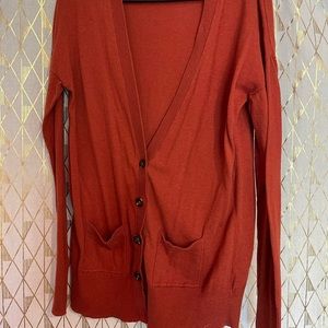 RUST CARDIGAN